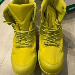 Bottega Puddle Bomber Boot 1300$ Retail Puddle bomber lace up boots Bottega Veneta Green size 41 EU  main image 4